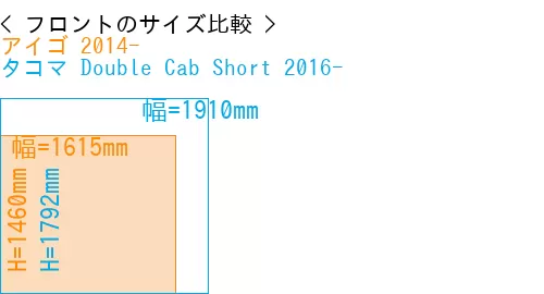 #アイゴ 2014- + タコマ Double Cab Short 2016-